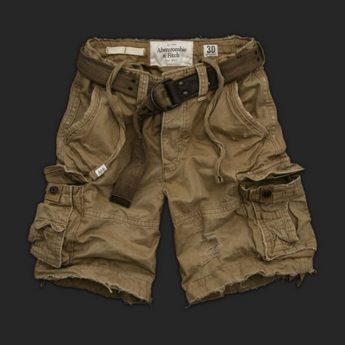 Abercrombie Fitch Hombres Patalón Corto AF7577